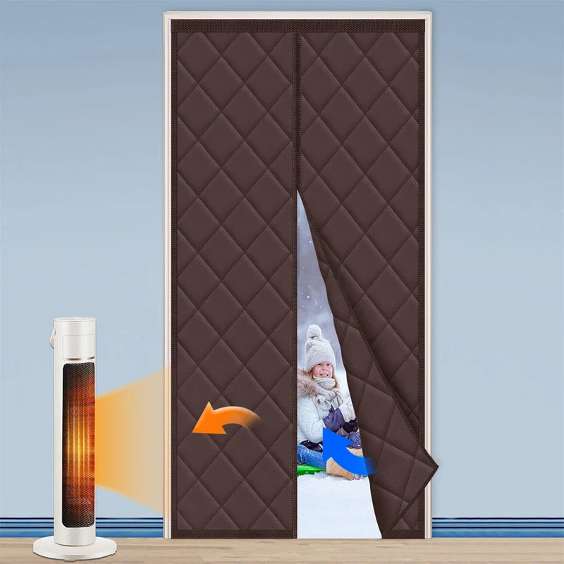 Rideaux thermiques de porte