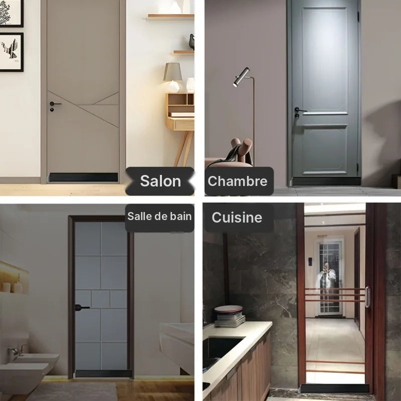 Bas de porte à glisser réglable en mousse