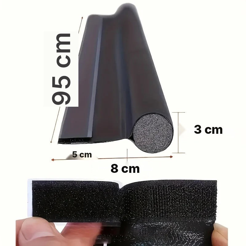 Bas de porte à glisser réglable en mousse