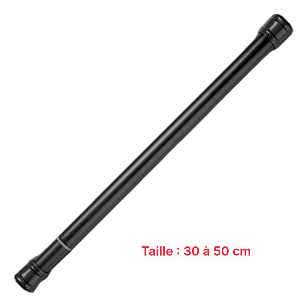 Mini tringle extensible, 18 à 90 cm, avec accessoires