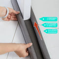 Boudin bas de porte double silicone, 95 cm
