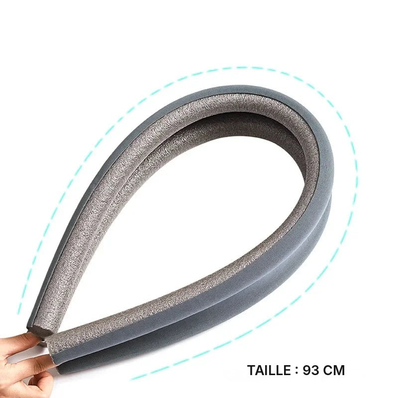 Boudin bas de porte double silicone, 95 cm