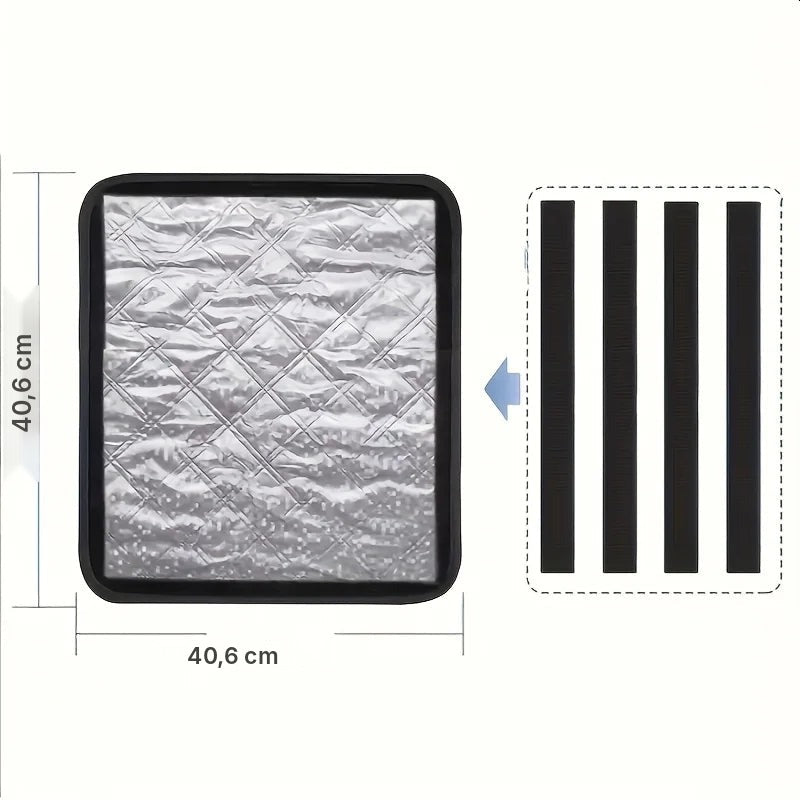 Pare-soleil isolant pour lanterneau de camping-car
