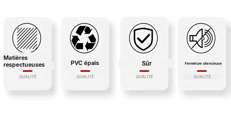 Rideau de porte PVC à ouverture latérale