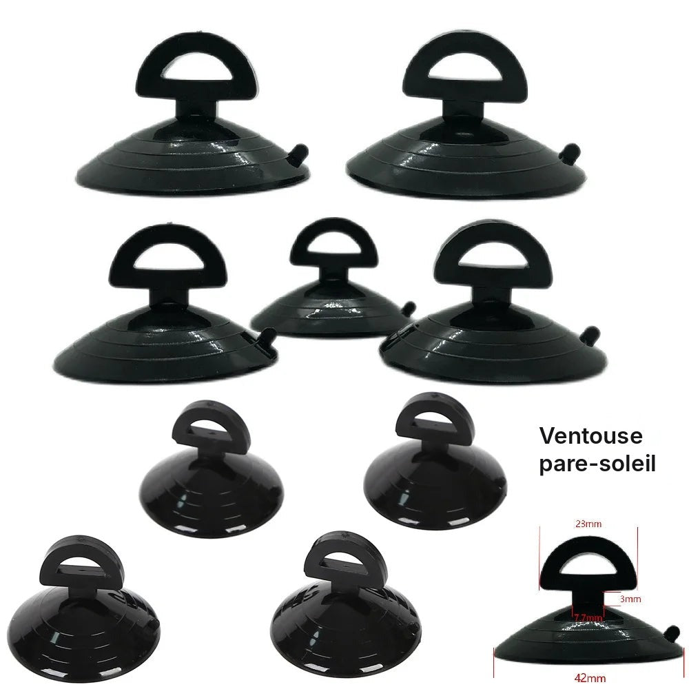 Ventouses de rechange pour store, lot de 10