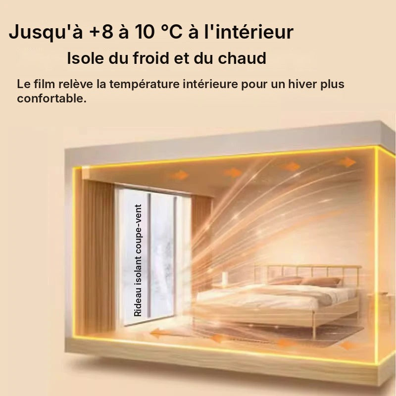 Film isolant EVA double couche pour fenêtre