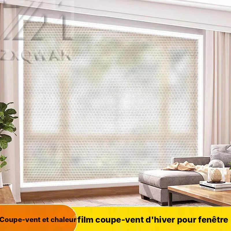 Film à bulles isolant pour fenêtre, sur mesure
