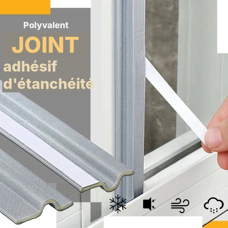 Joint isolant fenêtre en mousse, rouleau 6 à 40 m
