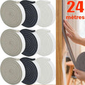 Joint mousse adhésif, lot de 2 à 12 rouleaux