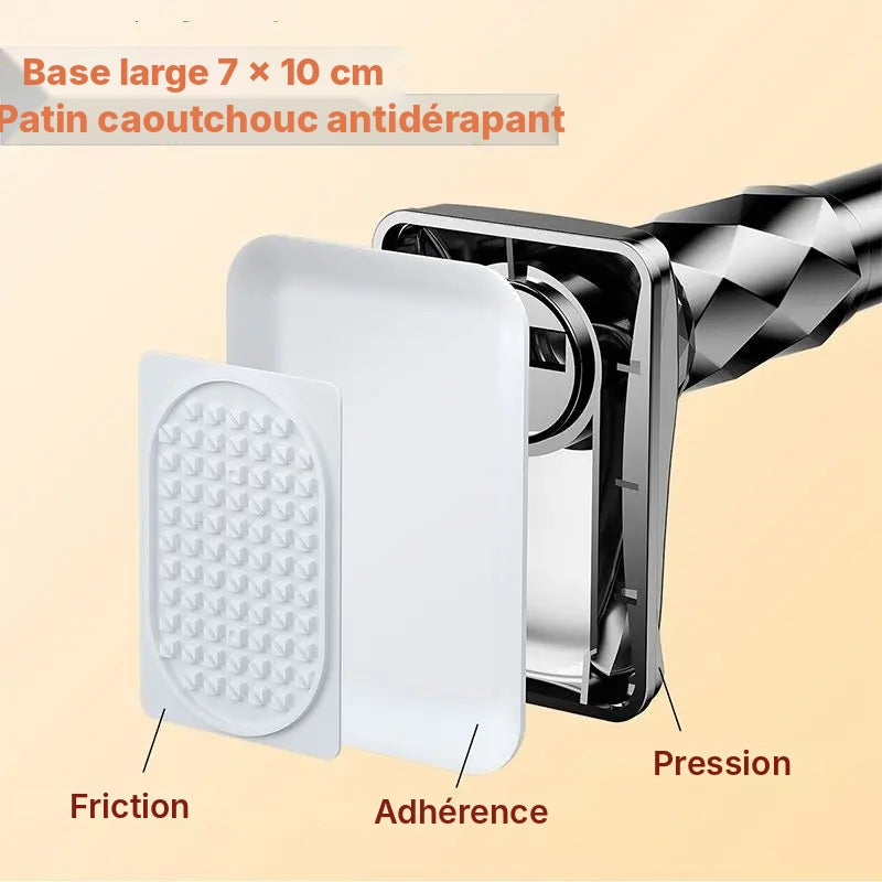 Grande tringle extensible jusqu'à 450 cm