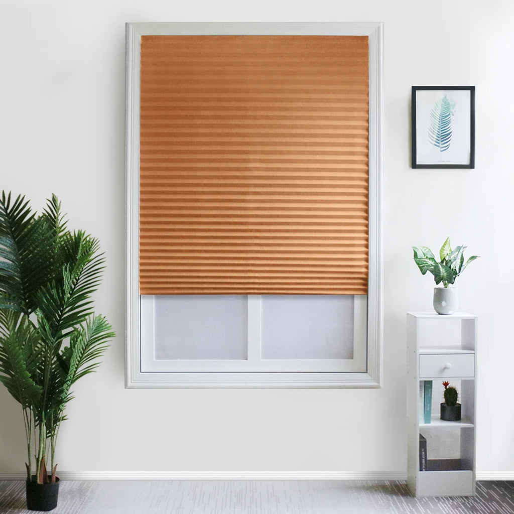 Store plissé occultant sans fil, 10 coloris