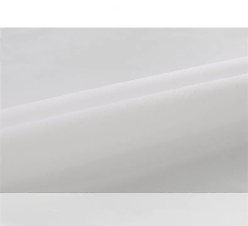 Voilage blanc plis ondulés, 8 finitions