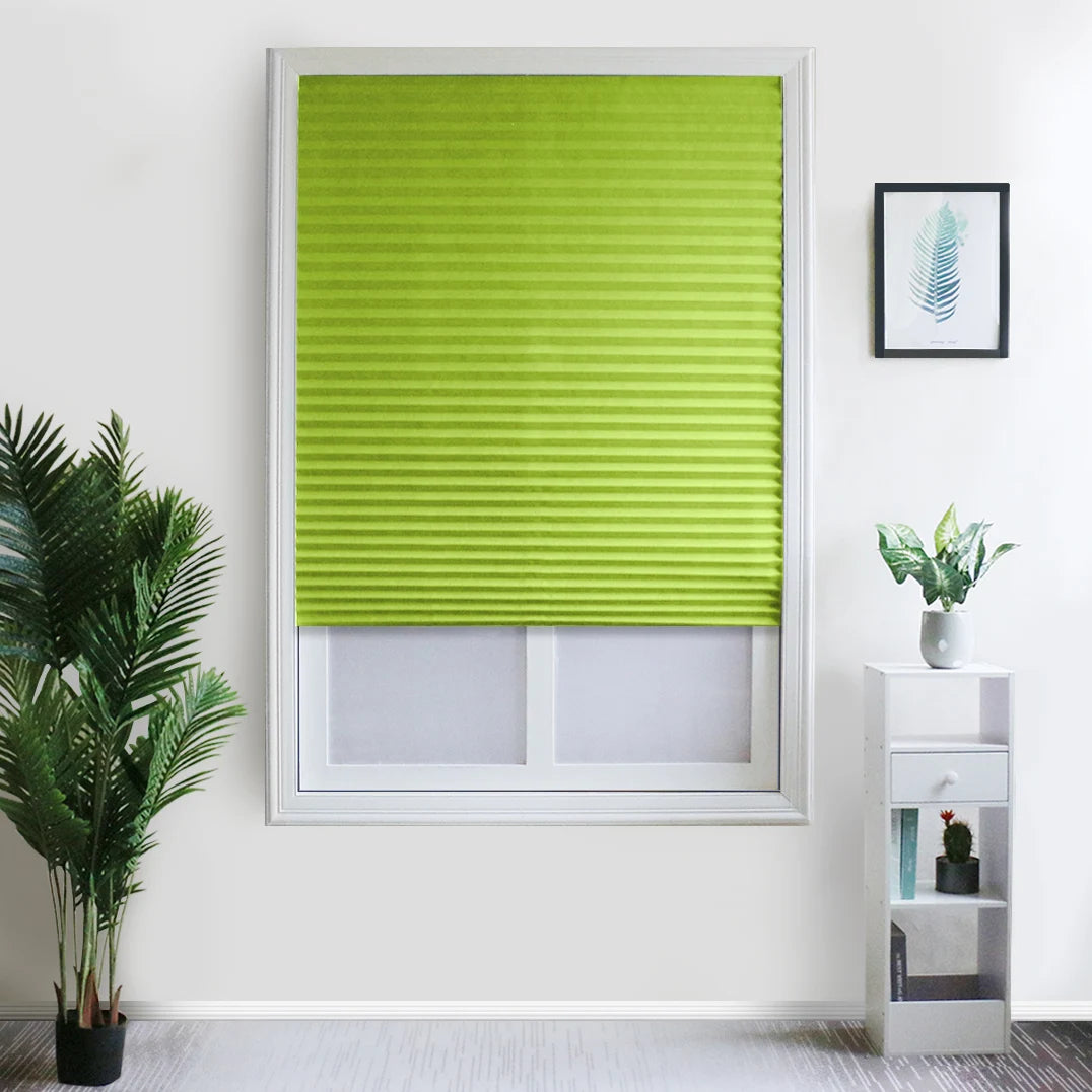 Store plissé occultant sans fil, 10 coloris