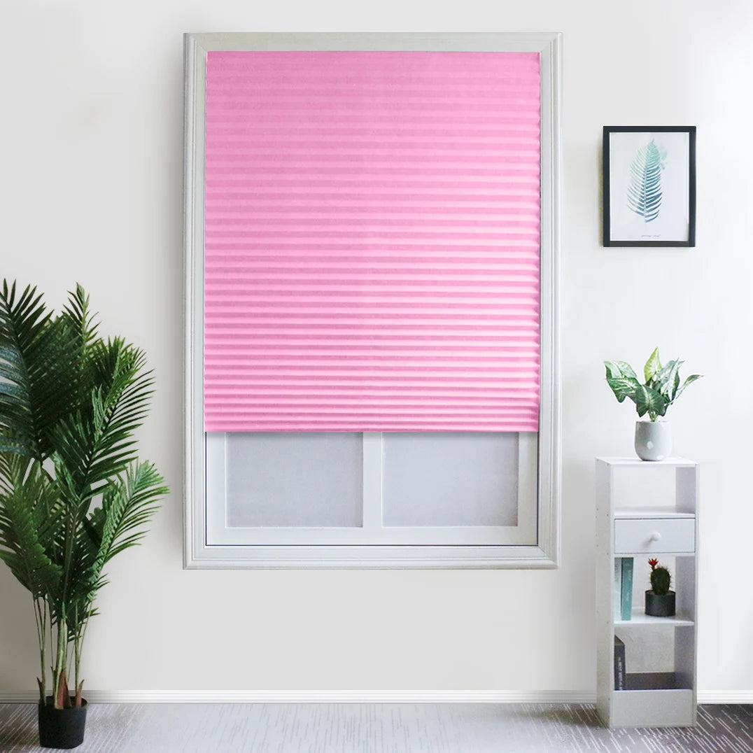 Store plissé occultant sans fil, 10 coloris