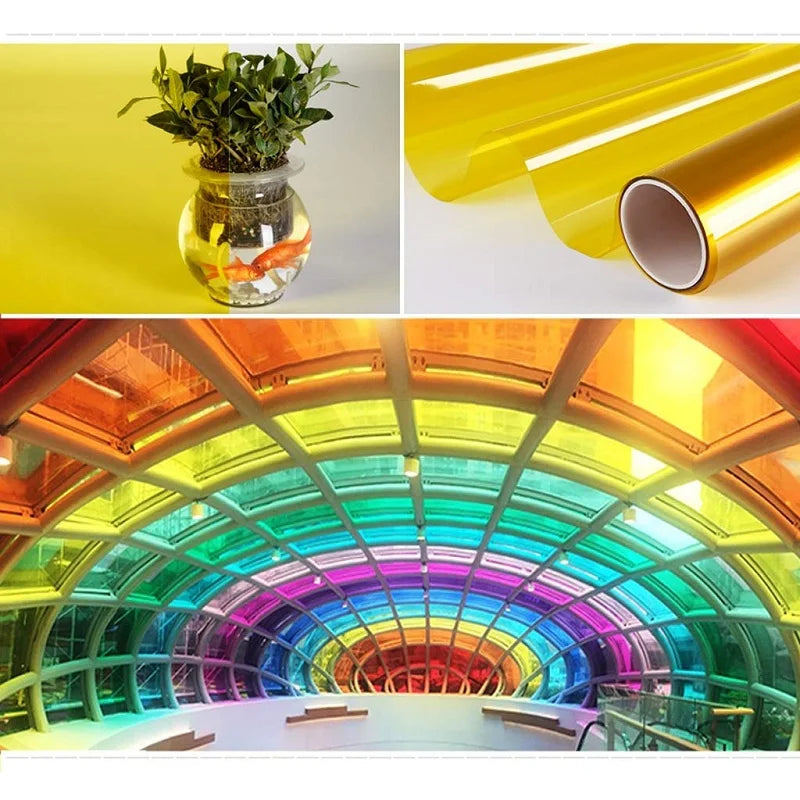 Film fenêtre teinté couleur, anti-UV 99 %