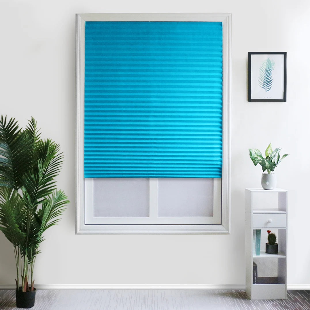 Store plissé occultant sans fil, 10 coloris