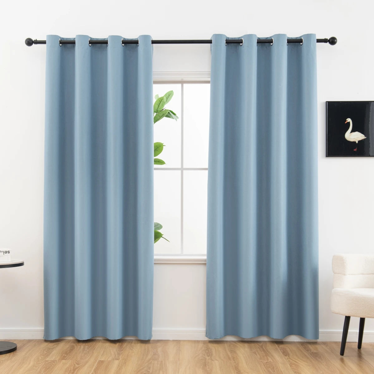 Rideaux occultants doublés, lot de 2, 10 coloris
