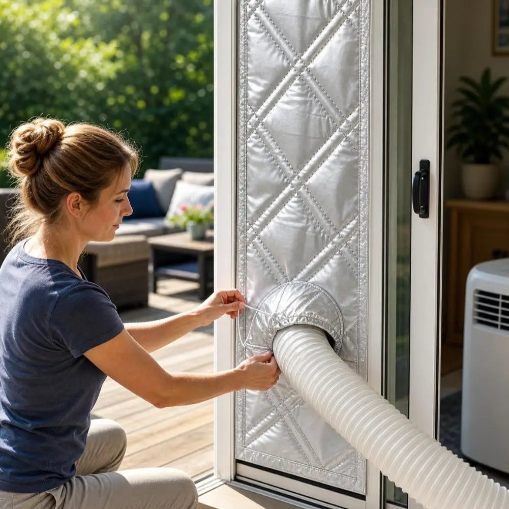 Kit de calfeutrage fenêtre pour climatiseur mobile