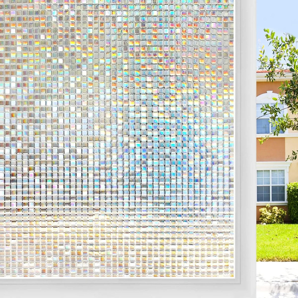 Film vitrail décoratif électrostatique, 21 motifs