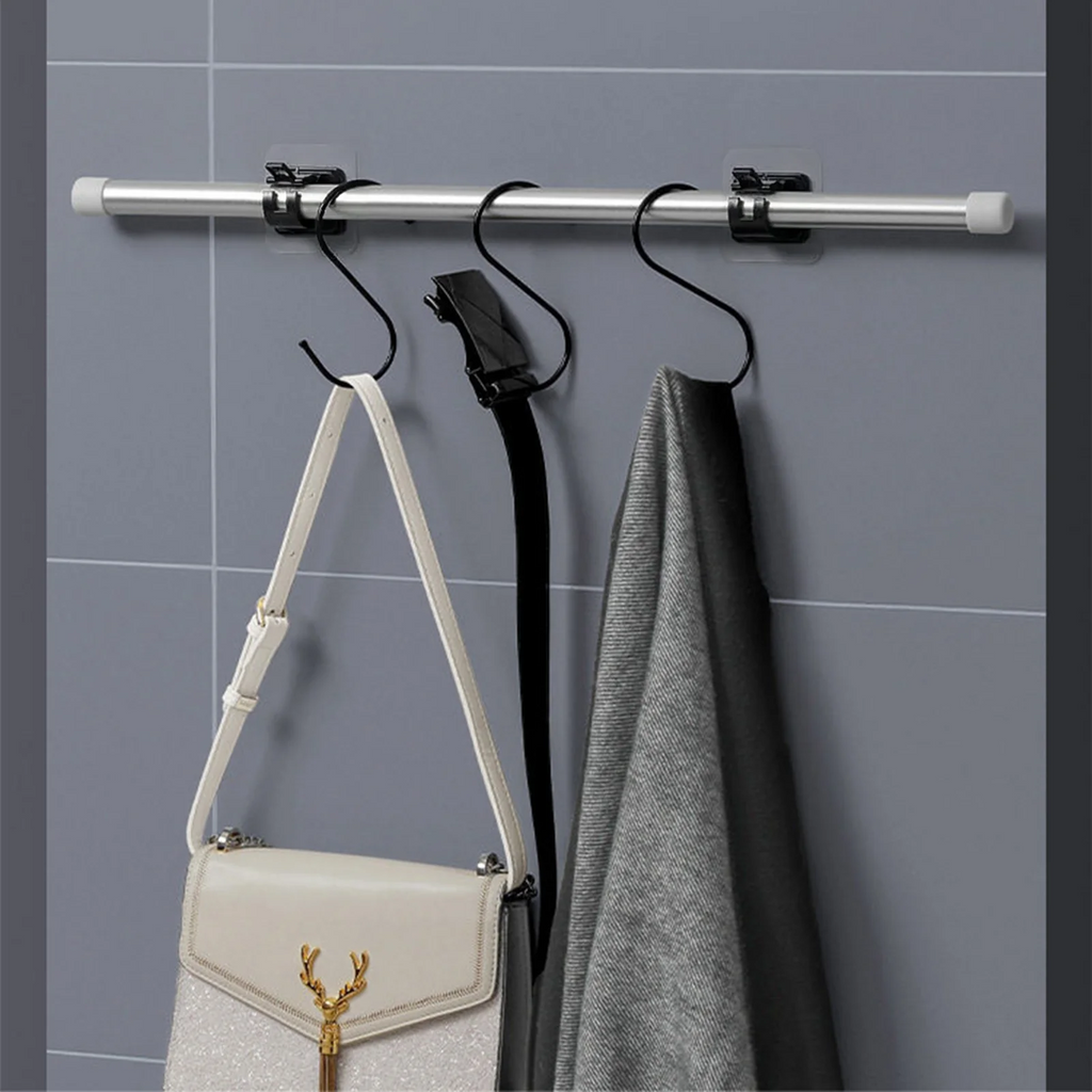 Supports de tringle adhésifs, lot de 2 à 50
