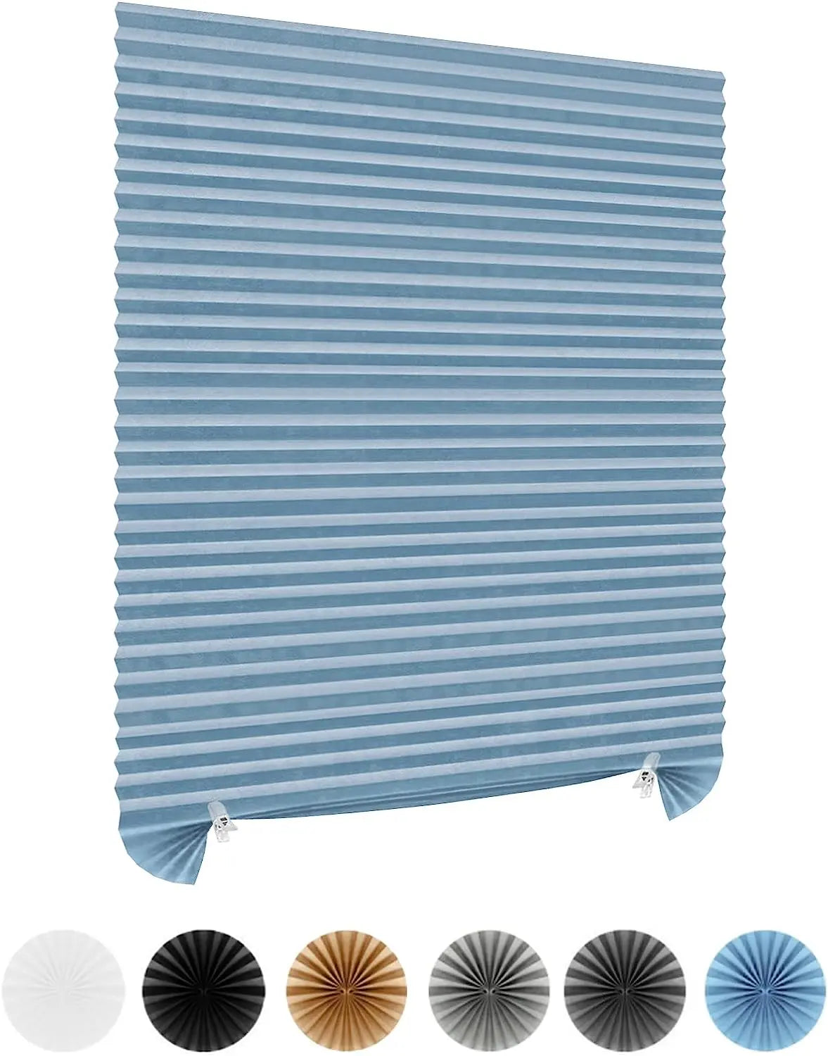 Store plissé tissu occultant, 10 coloris