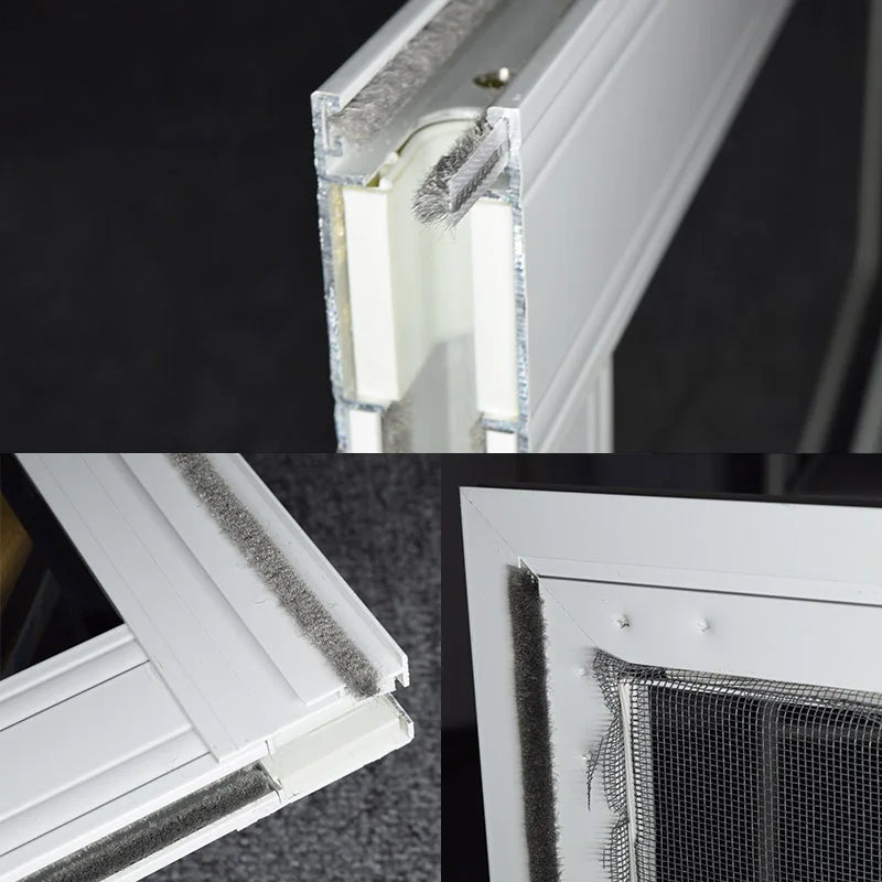 Joint brosse coupe-vent adhésif pour fenêtre et porte, vue 3