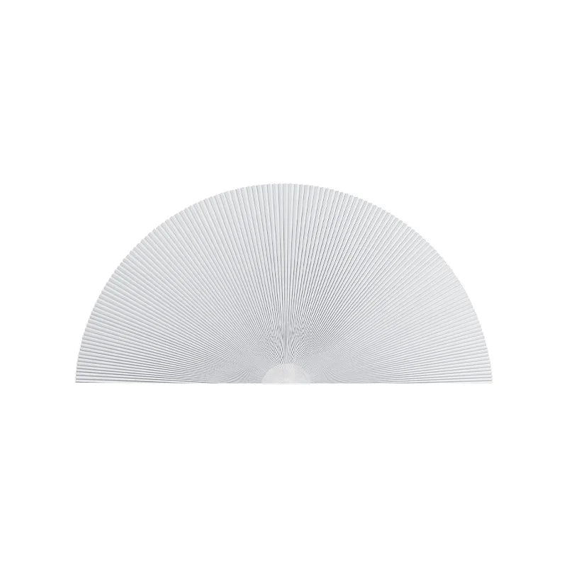 Store alvéolaire demi-lune pour fenêtre en arc