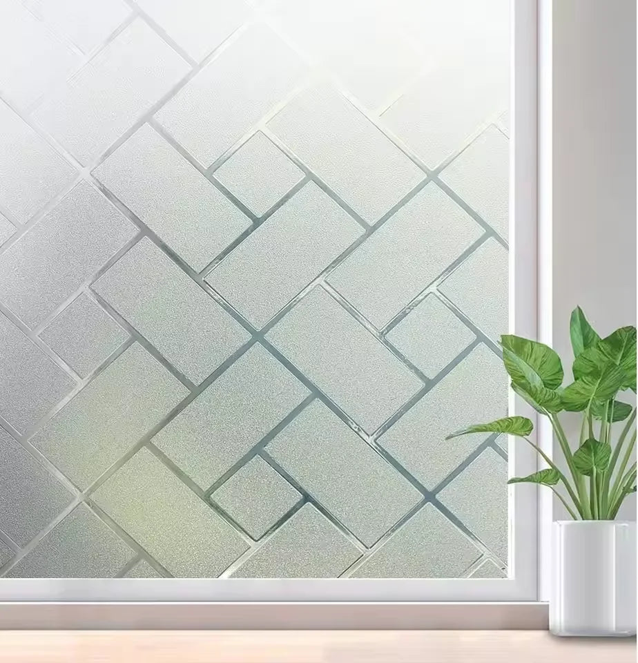 Film dépoli électrostatique en rouleau, 5 motifs