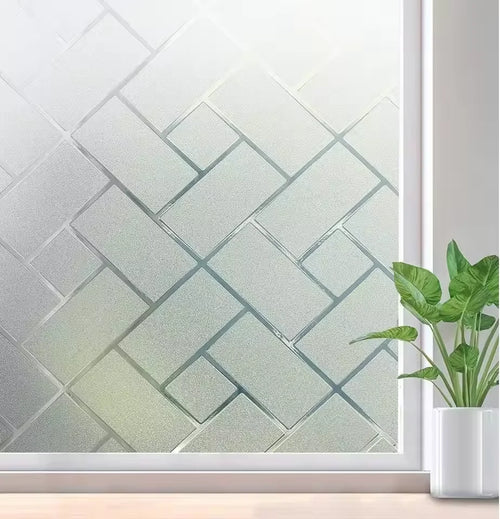 Film dépoli électrostatique en rouleau, 5 motifs