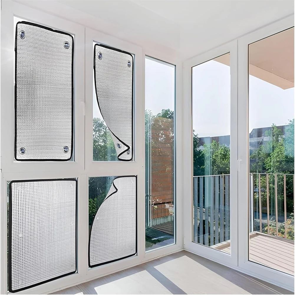 Écran aluminium isolant à ventouses, 8 mm