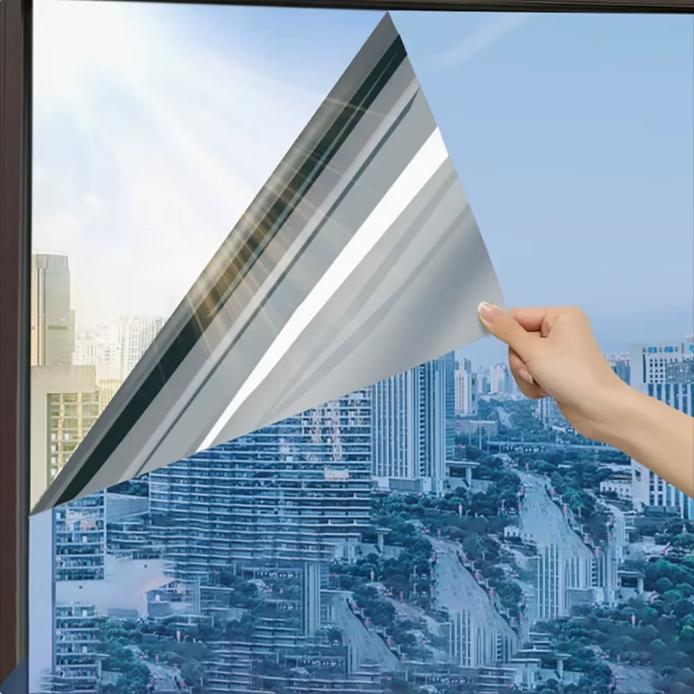 Film miroir pour vitrage de balcon, 7 coloris