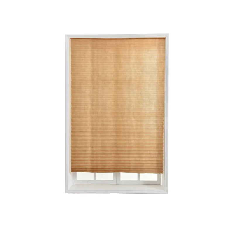 Store plissé adhésif à petit prix, 3 coloris