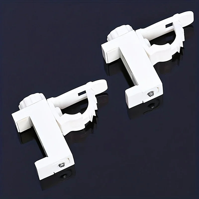 Supports de tringle à pince pour meuble et cadre, lot de 2