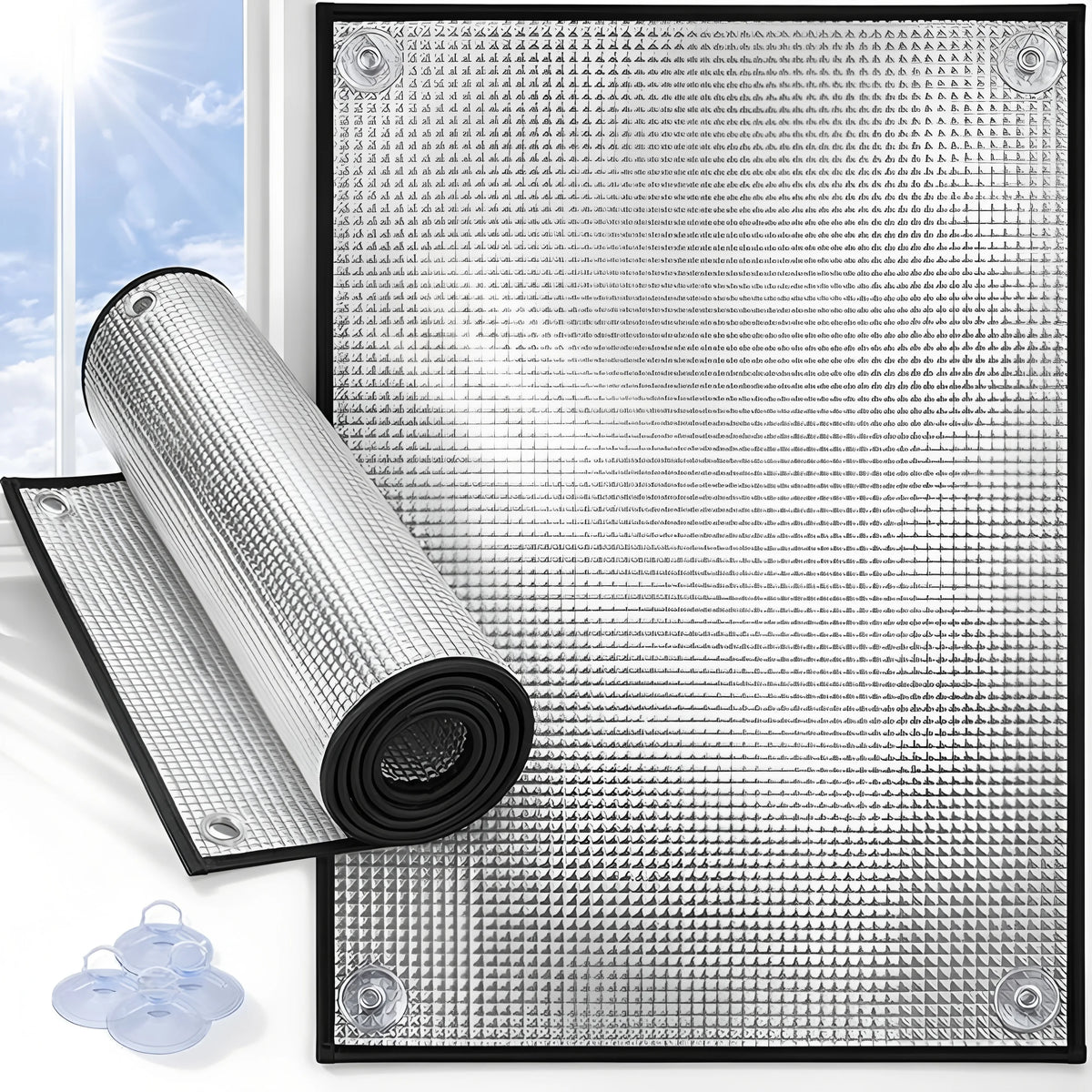 Écran isolant aluminium 8 mm, 26 tailles