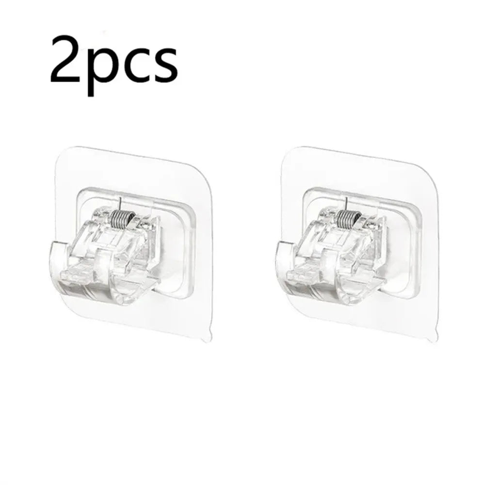 Supports de tringle adhésifs, lot de 2 à 50