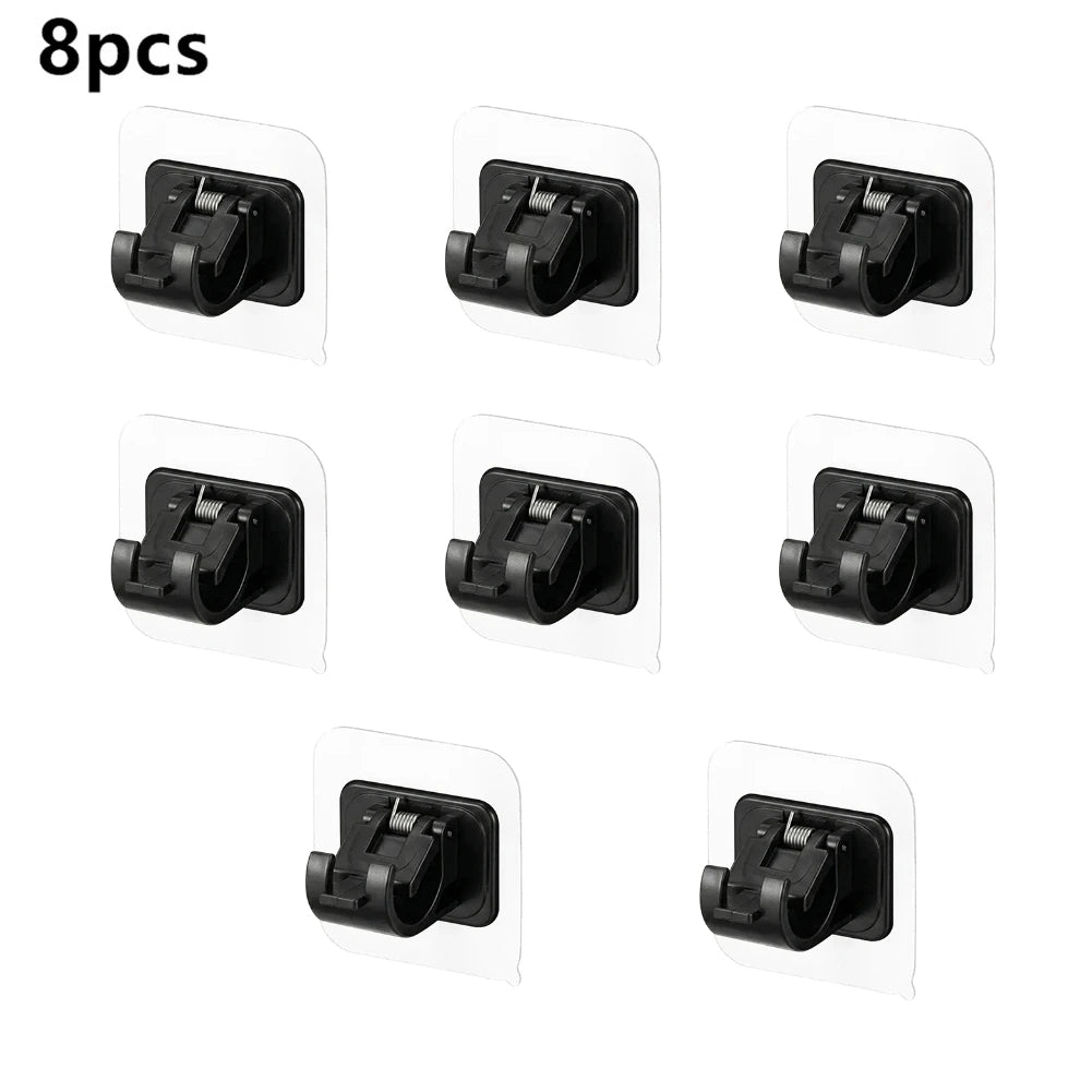 Supports de tringle adhésifs, lot de 2 à 50