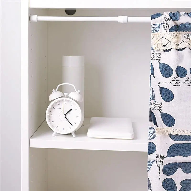 Tringle extensible blanche, 30 à 110 cm