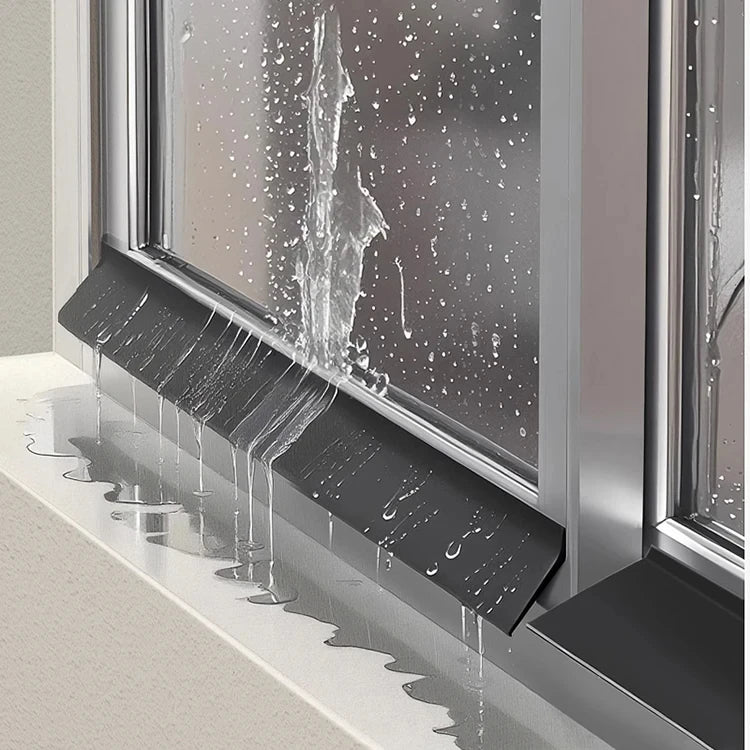 Barre anti-pluie adhésive pour fenêtre coulissante