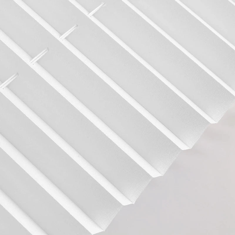 Store plissé sans perçage à pinces, 3 coloris