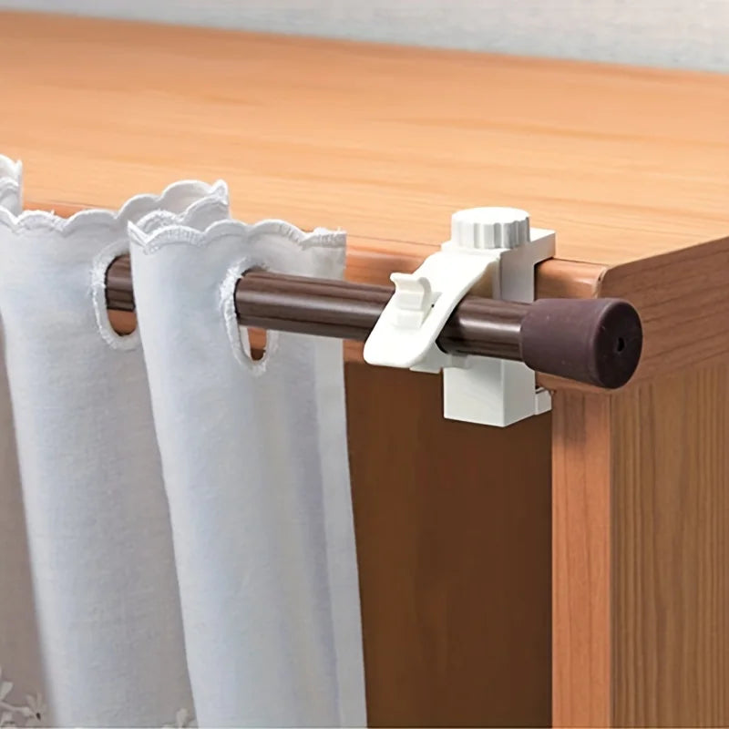 Supports de tringle à pince pour meuble et cadre, lot de 2