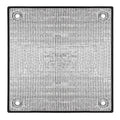 Écran aluminium isolant à ventouses, 8 mm