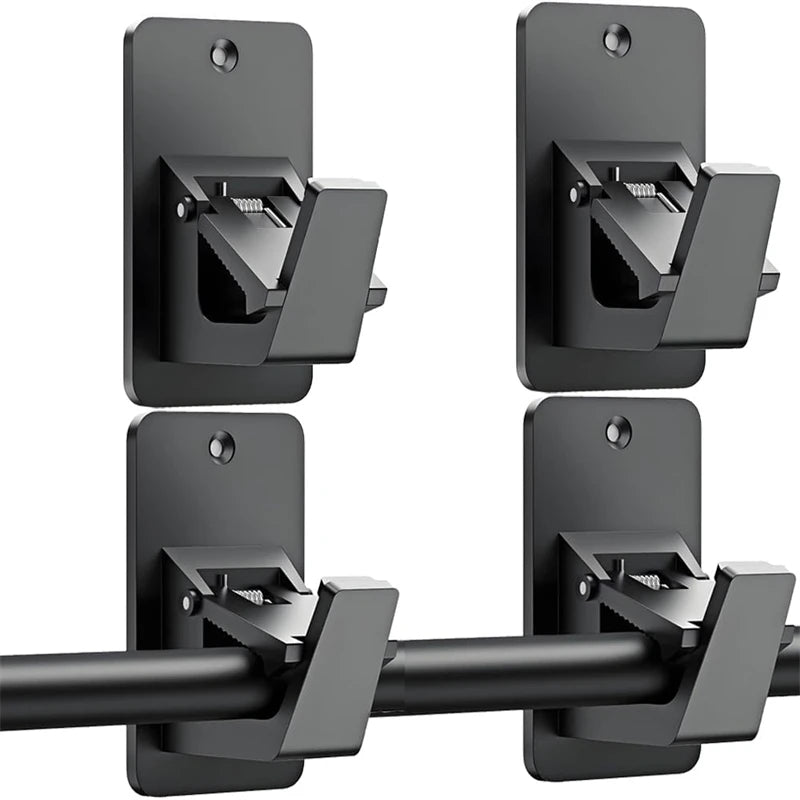 Supports de tringle sans percer à verrou renforcé, vue 2