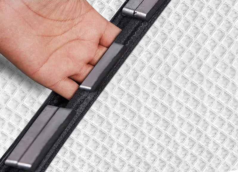 Rideau isolant de porte épais aimanté, vue 10