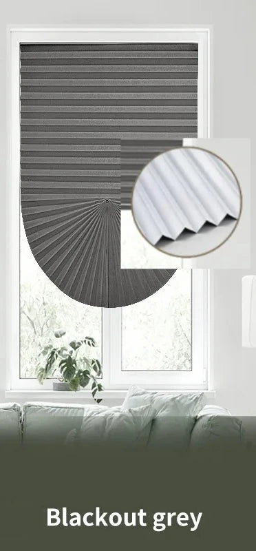 Store plissé tamisant ou occultant, 10 tailles