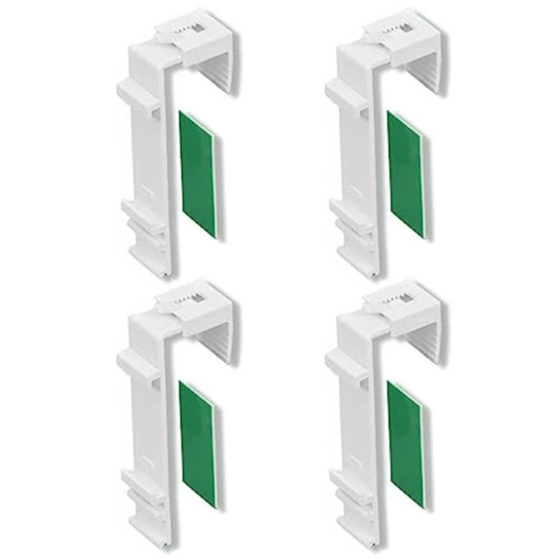 Pinces de fixation pour store sans perçage, lot de 4