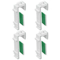 Pinces de fixation pour store sans perçage, lot de 4