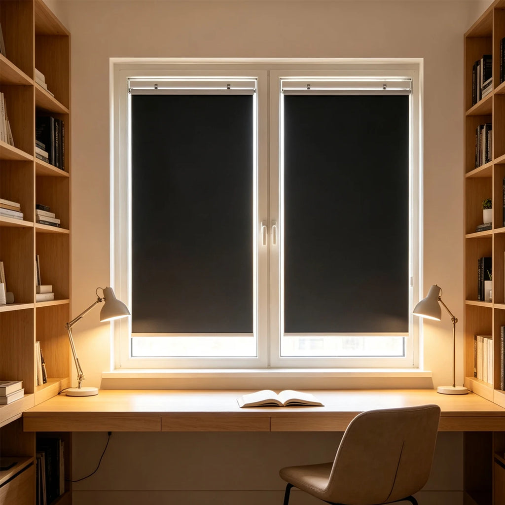 Store occultant à ventouses pour salle de bain, vue 3