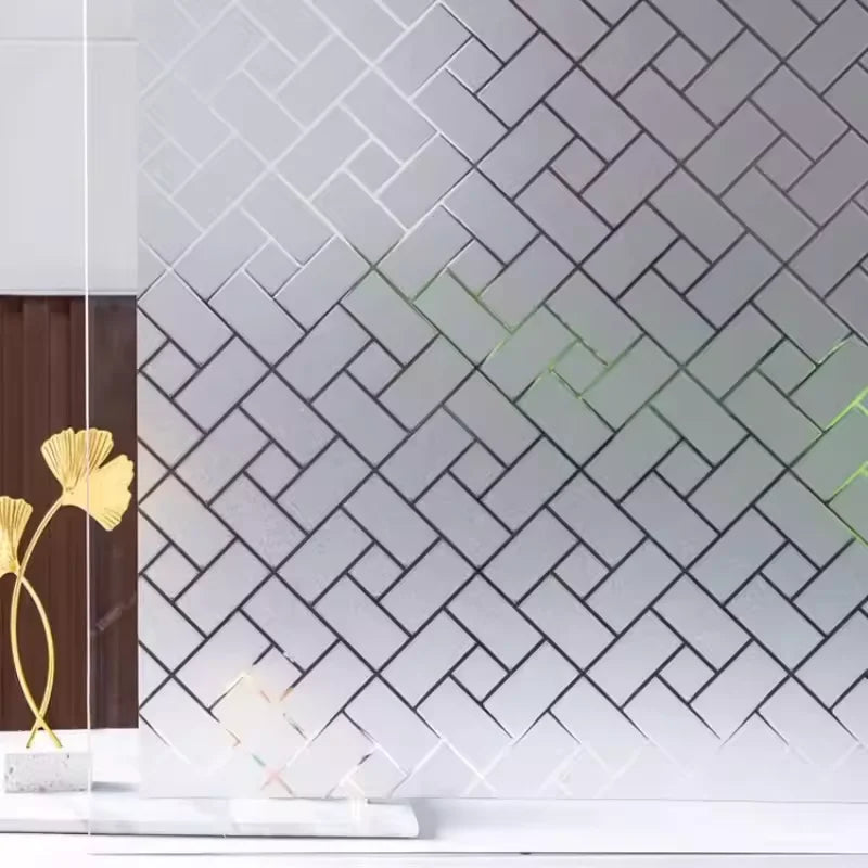 Film dépoli électrostatique en rouleau, 5 motifs