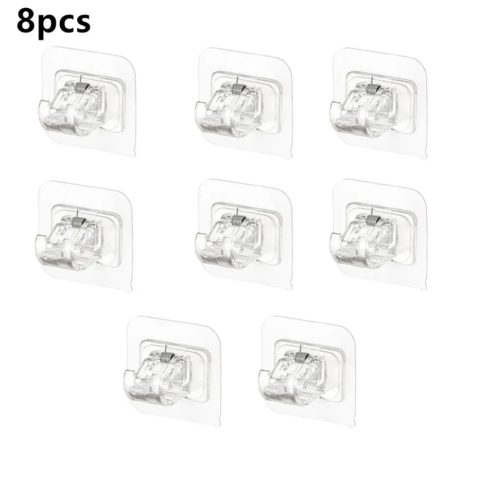Supports de tringle adhésifs, lot de 2 à 50