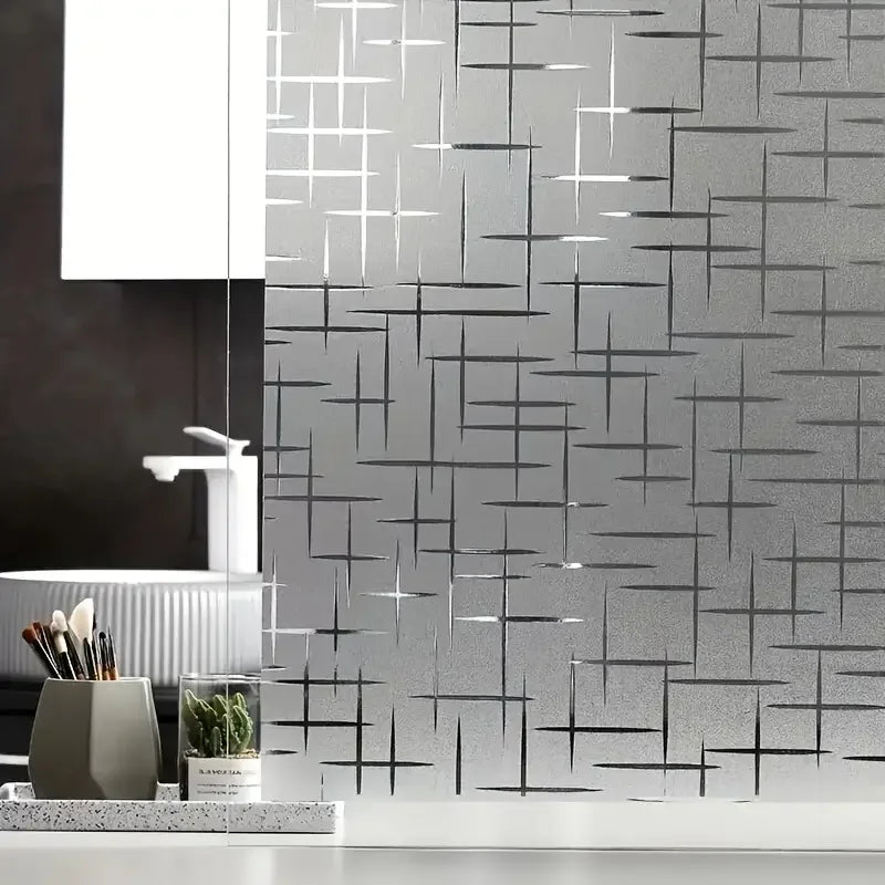 Film dépoli électrostatique en rouleau, 5 motifs